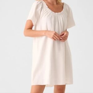 Faherty Annabelle White Dress Nwt Size Large